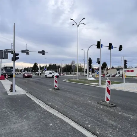 Przebudowa ul. Warszawskiej w Rzeszowie [listopad 2023] - fot 26